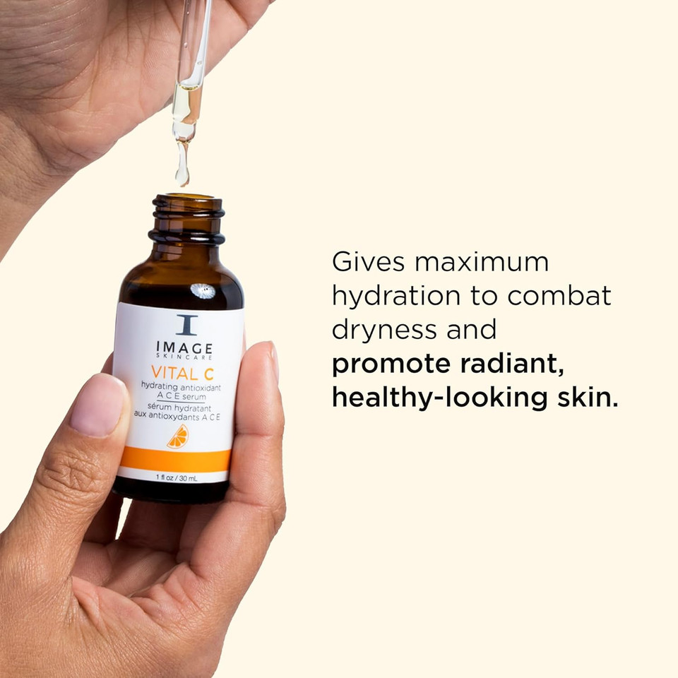 Image Skincare, Vital C Hydrating Vitamin A C E Serum, Brightening Complex, 1 Fl Oz Image Skincare, Vital C Hydrating Vitamin A C E Serum, Brightening Complex, 1 Fl Oz