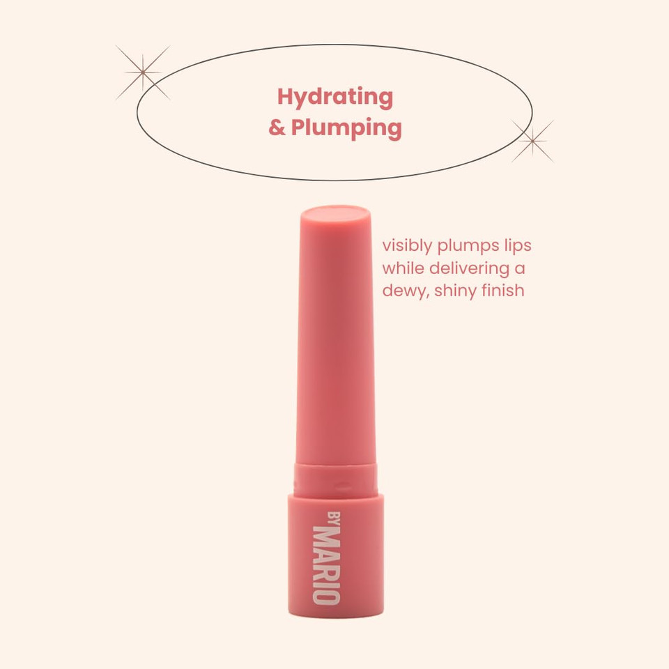 Makeup By Mario Moisture Glow Plumping Lip Serum - Pink Glow - Sheer Pale Pink