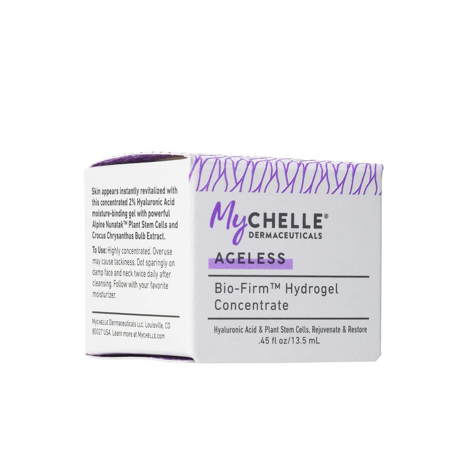 Mychelle Dermaceuticals Bio-Firm Hydrogel Concentrate, 0.45 Fl Oz - Formulated With Hyaluronic Acid & Plant Stem Cells To Rejuvenate, Restore & Help Reduce The Appearance Of Fine Lines And Wrinkles