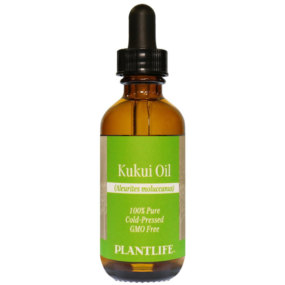 Plantlife Kukui Carrier Oil - Cold Pressed, Non-Gmo, And Gluten Free Carrier Oils - For Skin, Hair, And Personal Care - 2 Oz Plantlife Kukui Carrier Oil - Cold Pressed, Non-Gmo, And Gluten Free Carrier Oils - For Skin, Hair, And Personal Care - 2 Oz