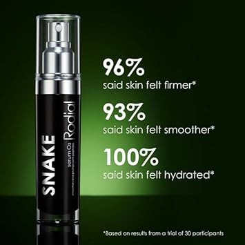 Rodial Snake Serum O2 1Fl.Oz. High-Performance Serum With Blurring-Effect For Reducing Lines And Wrinkles, Syn-Ake Tripeptide For Firming And Smoothing Effect, Rejuvenating Hyaluronic Acid1 Fl Oz