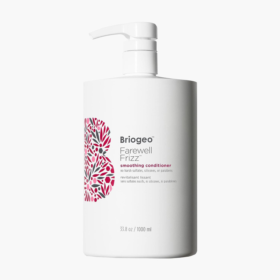 Briogeo Farewell Frizz Smoothing Conditioner, Tame Frizz And Restore Shine To Dull, Dry Hair, Vegan, Phalate & Paraben-Free, 33.8 Oz33.8 Ounce (Pack Of 1)