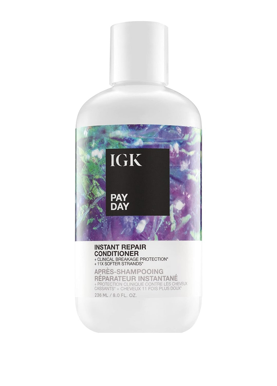 Igk Pay Day Instant Repair Conditioner | Bond-Building + Damage Repair | Vegan + Cruelty Free |8 Fl Oz (Pack Of 1)