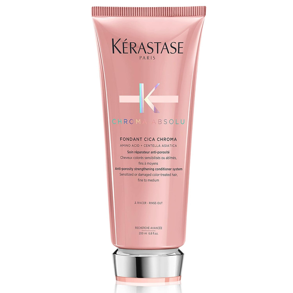 Kerastase Chroma Absolu Cica Chroma Strengthening Conditioner | For Sensitized Or Damaged Color-Treated Hair | Fine To Medium, Anti-Porosity, With Lactic Acid6.8 Fl Oz (Pack Of 1)