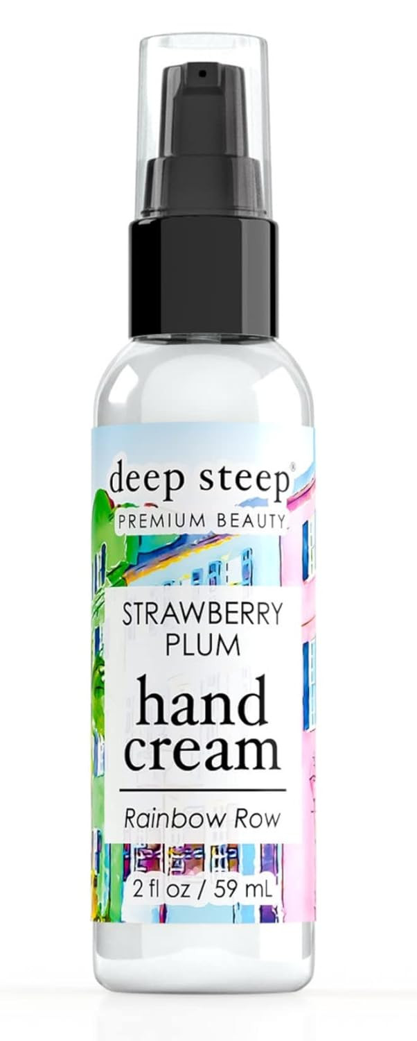 Deep Steep Hand Cream, 2 Oz (Strawberry Plum- Rainbow Row)