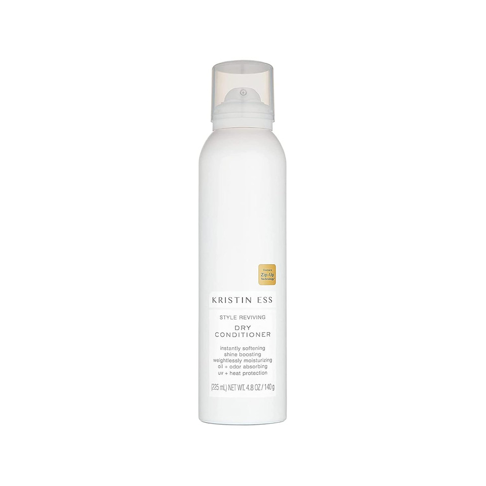 Kristin Ess Hair Style Reviving Dry Conditioner For Moisture + Shine With Heat Protectant - Softens Hair, For Oily Hair, Vegan, Color + Keratin Safe, 4.8 Fl Oz