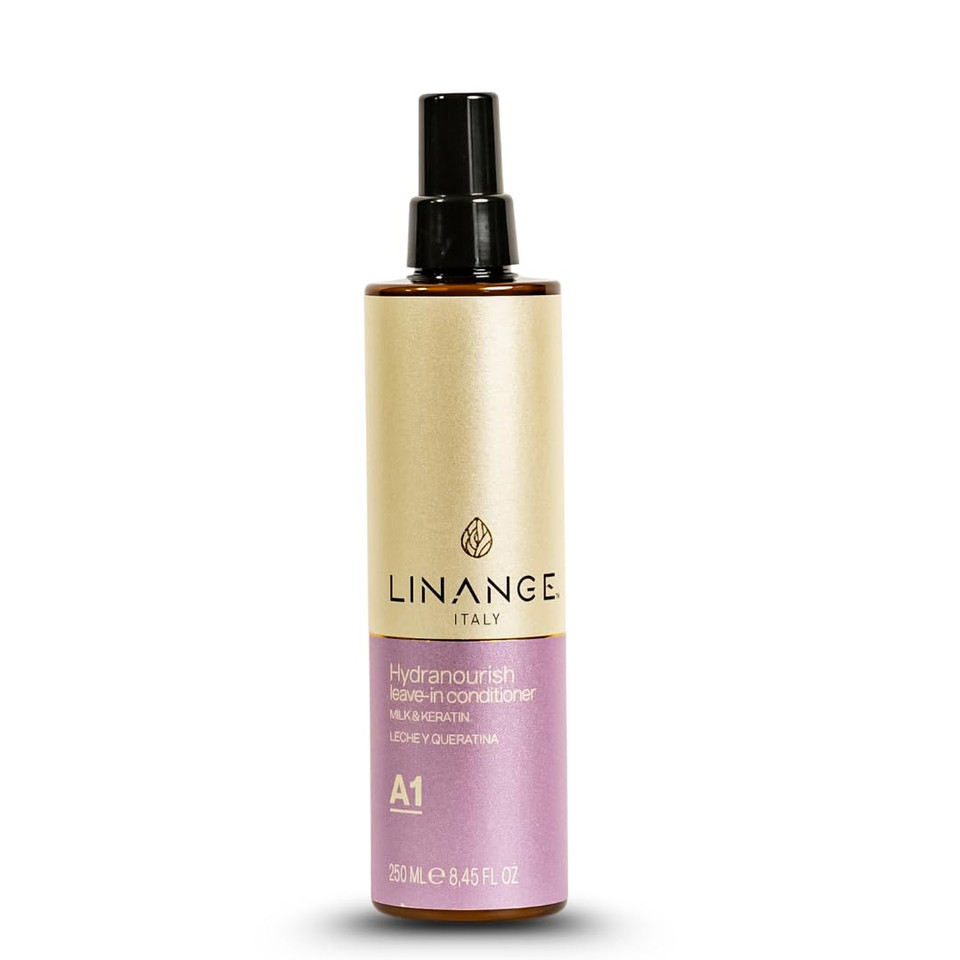Linange A-1 Leave-In Conditioner Milk & Keratin Spray 8.45 Oz By Linange