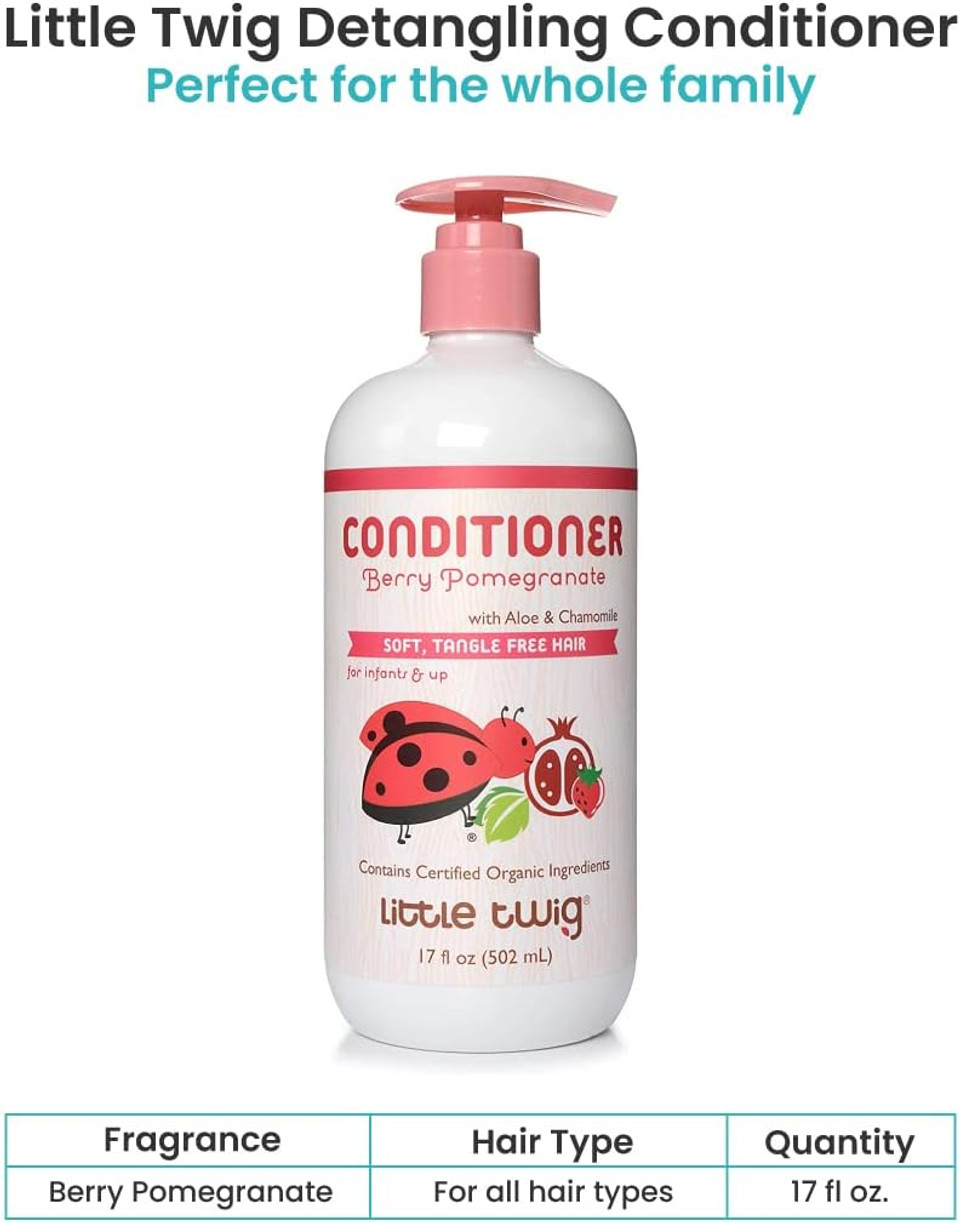 Little Twig Conditioner, Natural Plant Derived Formula, Tangerine, 8.5 Fl Oz