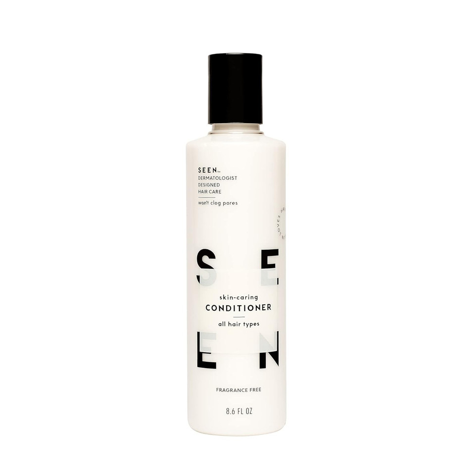 Seen Conditioner & Eco-Refill, Fragrance Free- Non-Comedogenic & Sulfate-Free Hair Conditioner- Dermatologist-Developed - Safe For Sensitive Skin Seen Conditioner & Eco-Refill, Fragrance Free- Non-Comedogenic & Sulfate-Free Hair Conditioner- Dermatologist-Developed - Safe For Sensitive Skin