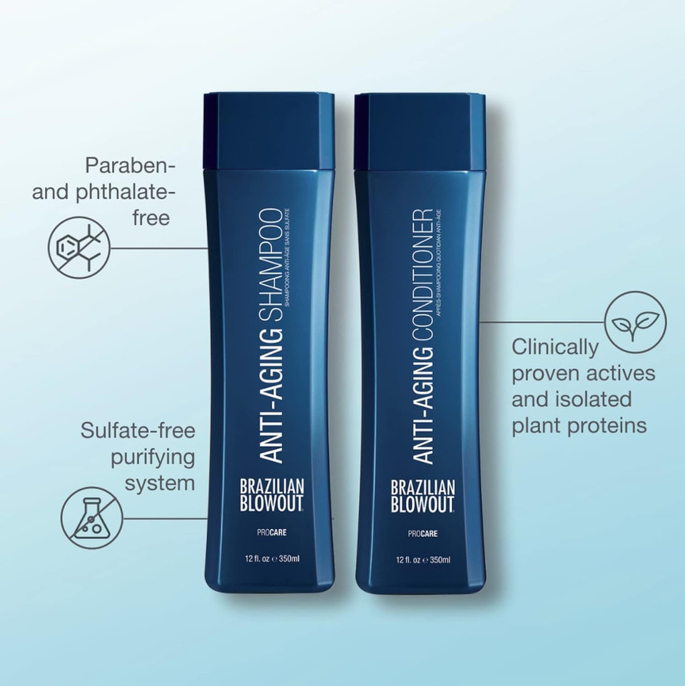 Brazilian Blowout Anti Aging Conditioner 12 Fl Oz