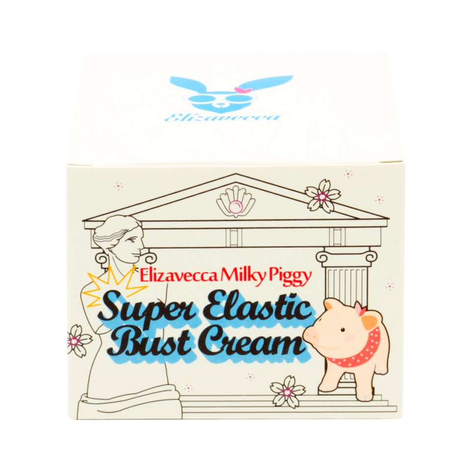 Elizavecca Milky Piggy Super Elastic Bust Cream, 3.4 Ounce