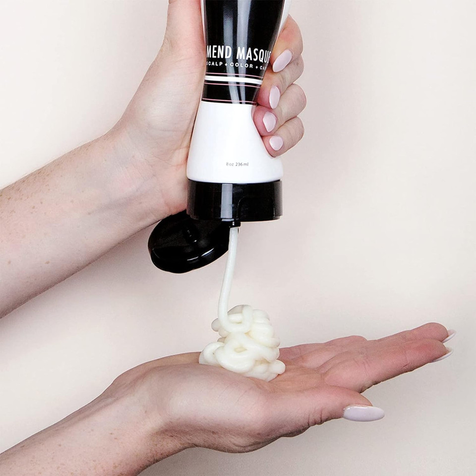 Calista Jousse Mend Masque, Deep Conditioning Hair Mask For All Hair Types, Repairing Treatment, Sulfate Free, Cruelty Free, 8 Oz