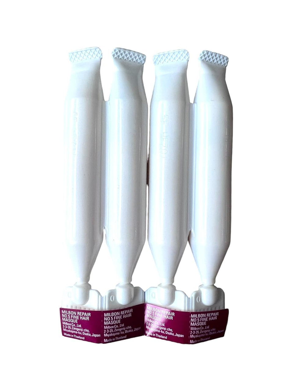 Milbon Repair No. 5 Weekly Booster For Fine Hair Masque 4 X 0.3 Fl. Oz