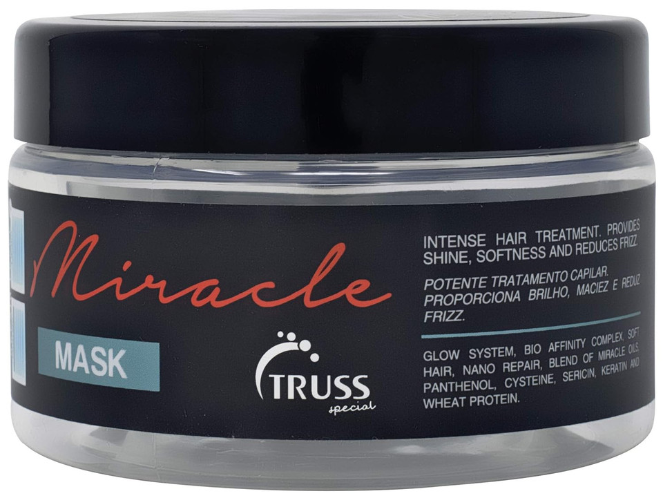 Truss Miracle Hair Mask Bundle With Miracle Shampoo And Deluxe Prime Hair Treatment