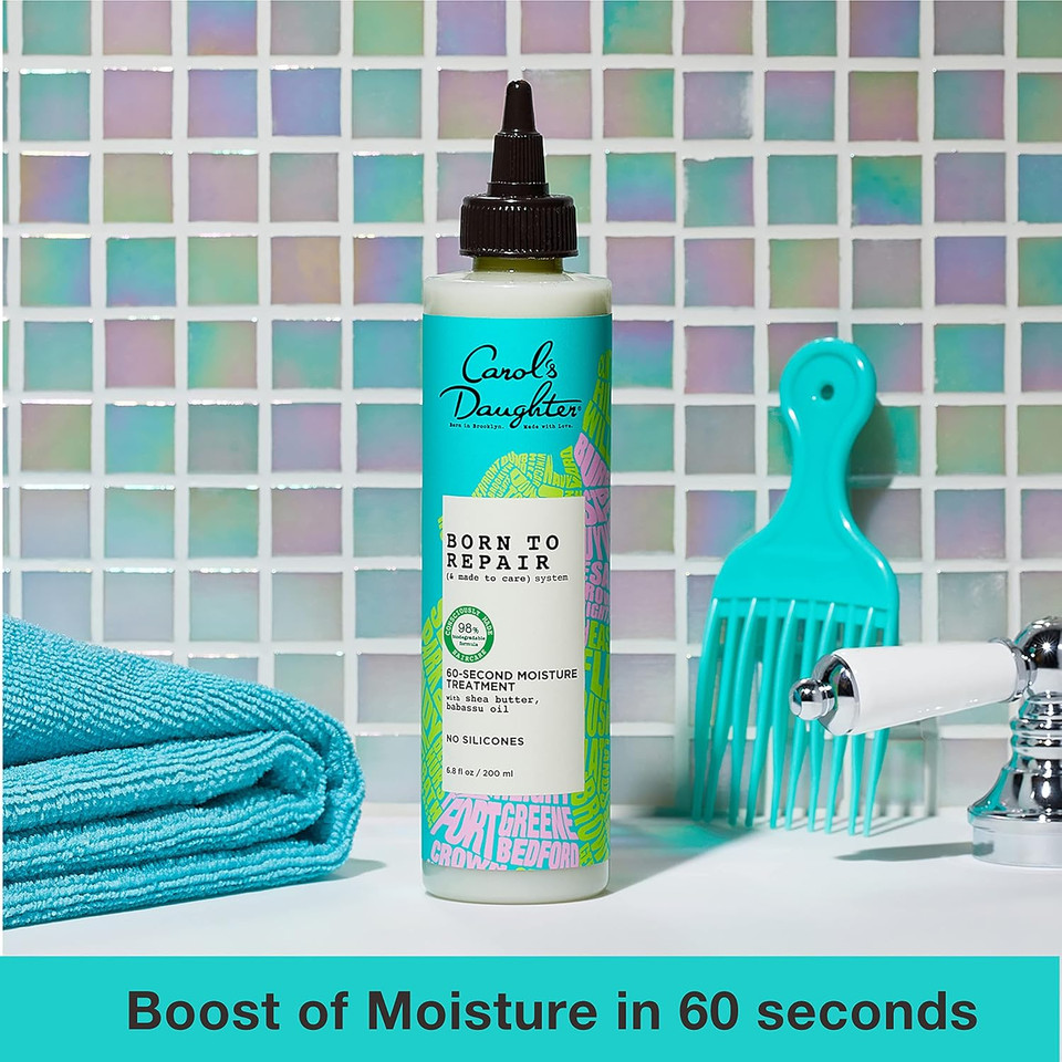Carol'S Daughter Born To Repair Hair Care Set For Damaged Hair - Hydrating Shampoo, 60 Second Moisture Treatment, Nourishing Conditioner (3 Product Kit) Carol'S Daughter Born To Repair Hair Care Set For Damaged Hair - Hydrating Shampoo, 60 Second Moisture Treatment, Nourishing Conditioner (3 Product Kit)