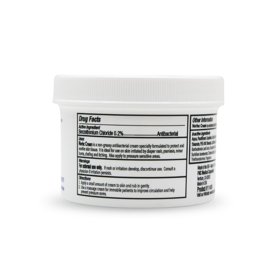 Fnc Medical Ca-Rezz Norisc Skin Cream, Jar, 9.7 Ounce