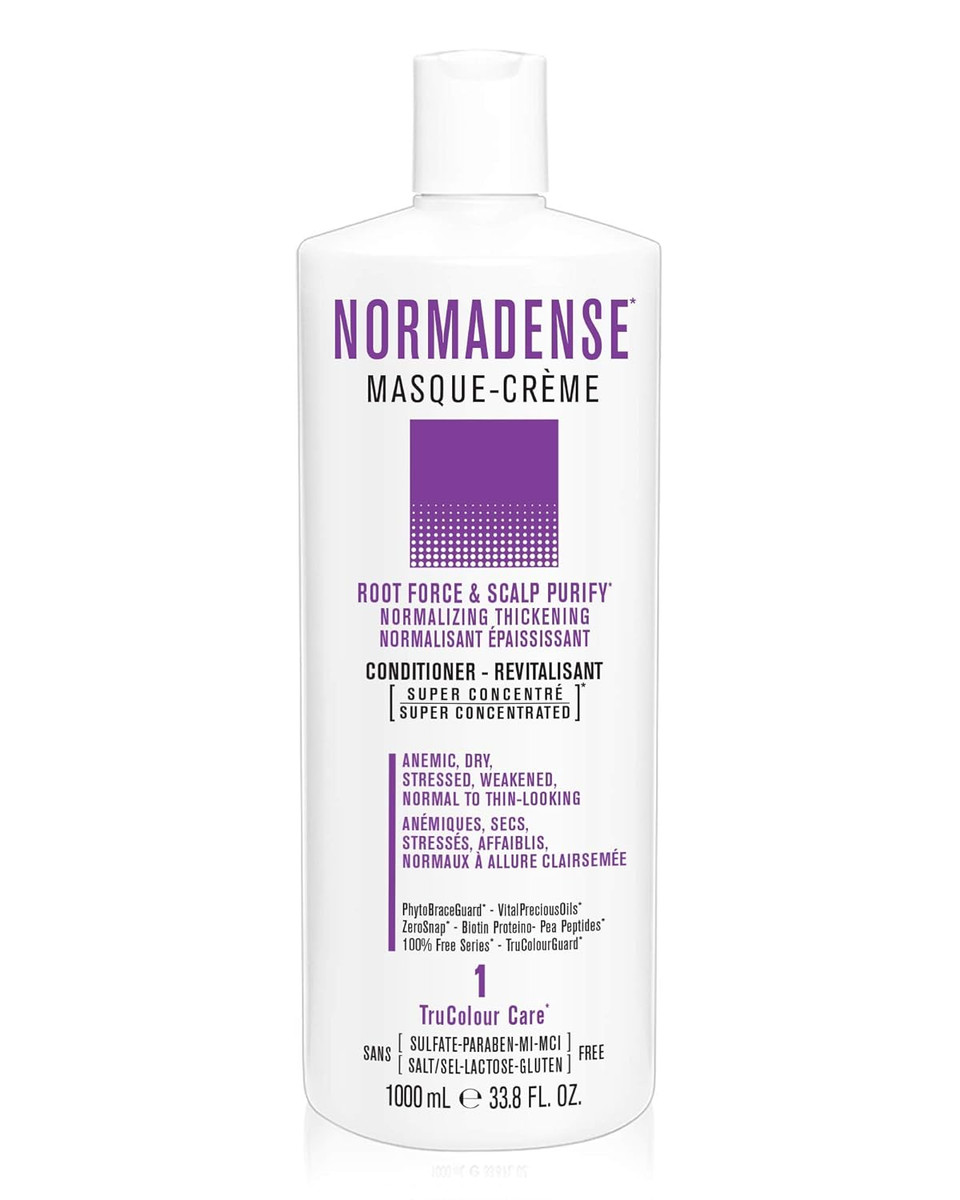 Snobgirls Normadense 1 Vegan Biotin Conditioner Normalizing Thickening, 1 Minute Hair Mask Deep Conditioner For Thin Hair, Hair Growth Conditioner For Dry, Normal To Thin-Looking Hair. Salon Hair Care