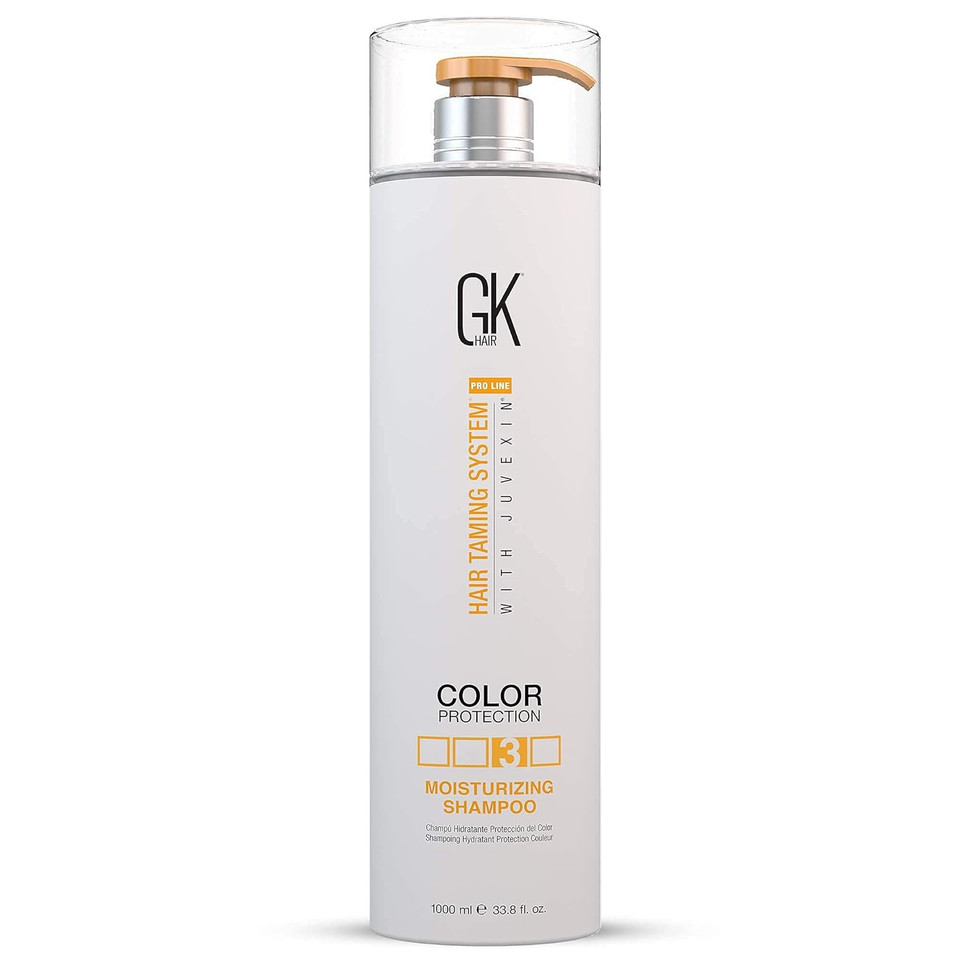 Global Keratin Gk Hair Moisturizing Shampoo & Conditioner 1000Ml - Serum - 100% Pure Organic Argan Oil 1.69 Fl Oz