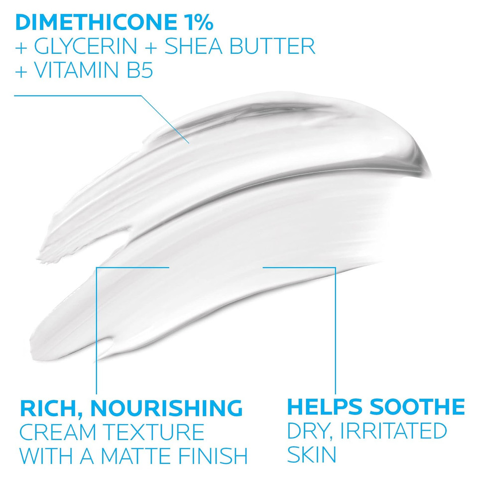 La Roche-Posay Cicaplast Balm B5, Healing Ointment And Soothing Therapeutic Multi Purpose Cream For Dry & Irritated Skin, Body And Hand Balm, Baby Safe, Fragrance Free