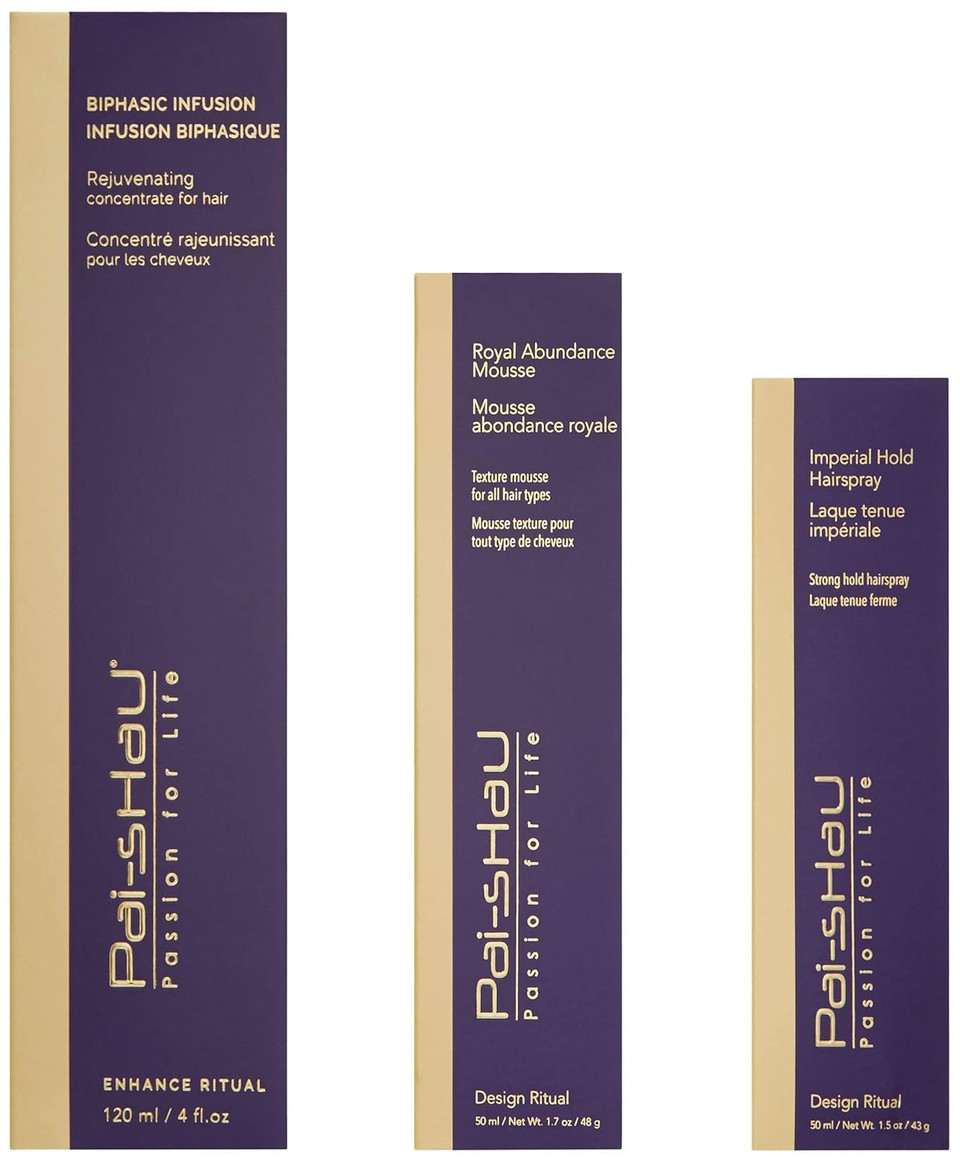 Pai-Shau Biphasic Infusion Royal Abundance Mousse Set