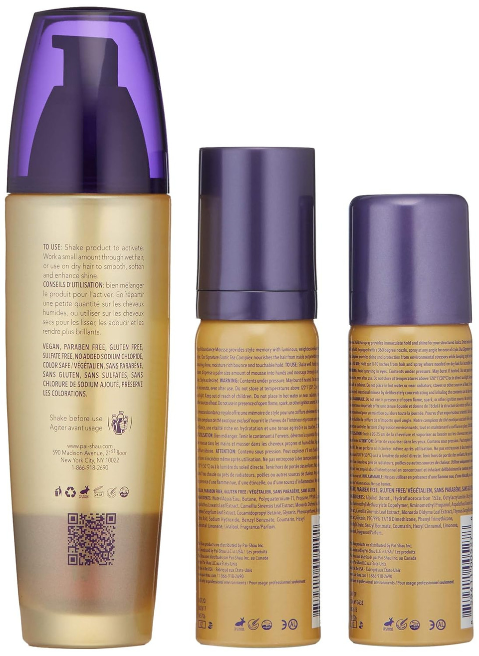 Pai-Shau Biphasic Infusion Royal Abundance Mousse Set