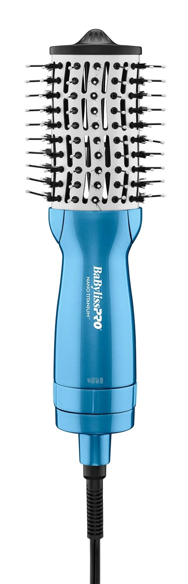 Babylisspro Nano Titanium Professional Hot Air Dryer Brush For Styling And Drying