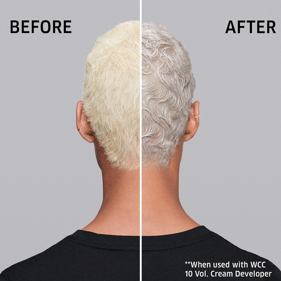 Wella Colorcharm Permanent Crã£Â¨Me Toner, Free Of Animal-Derivied Ingredients, Parabens Free, Gluten Free, T16 Polar Ice + 10 Vol. Cream Developer