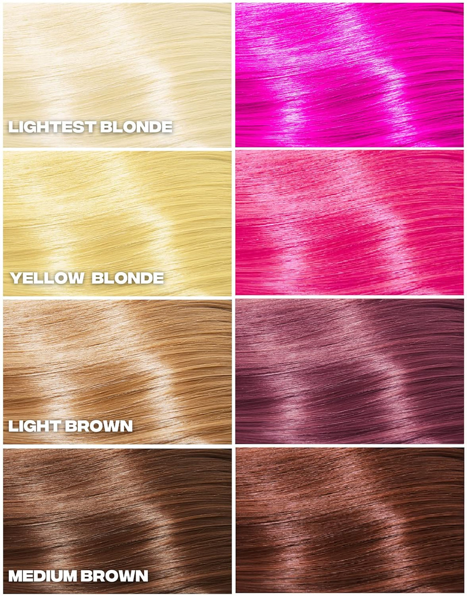 Good Dye Young Semi-Perm Dye (Ex-Girl) With Hair Lightening Kit (4Oz)