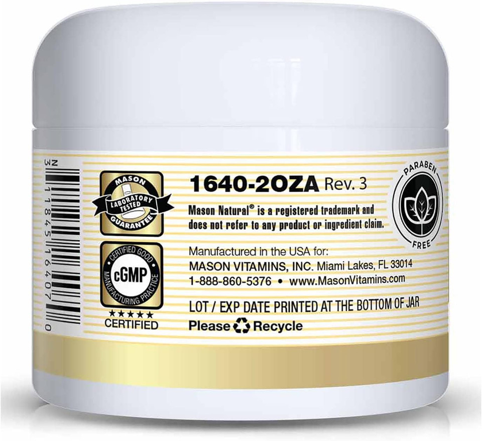 Mason Natural Coconut Oil Beauty Cream, 2 Oz, 3 Count3 Count