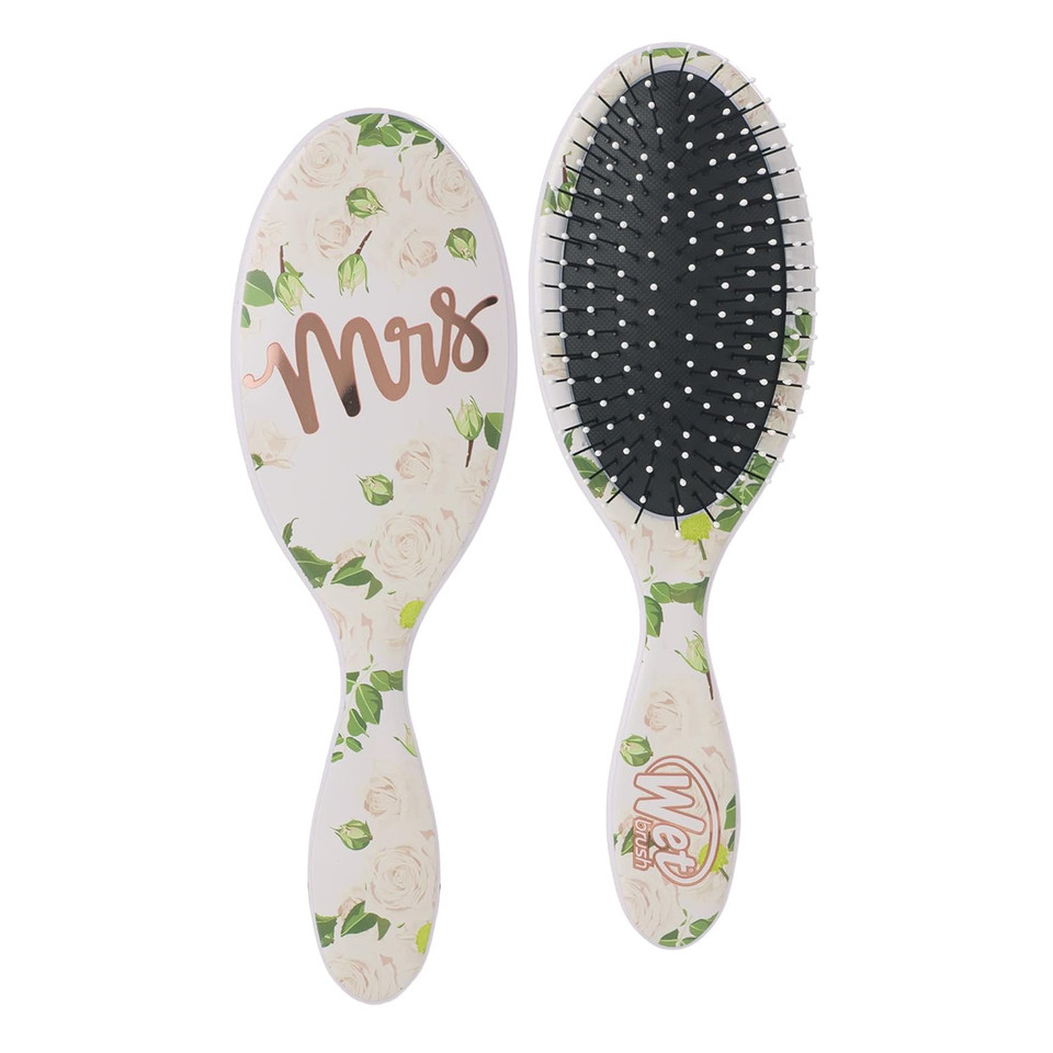 Wet Brush Original Detangler Hair Brush - Mrs - All Hair Types - Ultra-Soft Intelliflex Bristles Glide Through Tangles With Ease - Pain-Free Comb For Men, Women, Boys & Girlsmrs