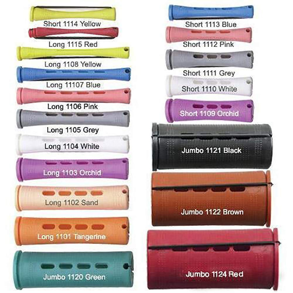 3 Packs Of Annie Cold Wave Rods-Long #1106 (12 Pieces Per Pack)Pink
