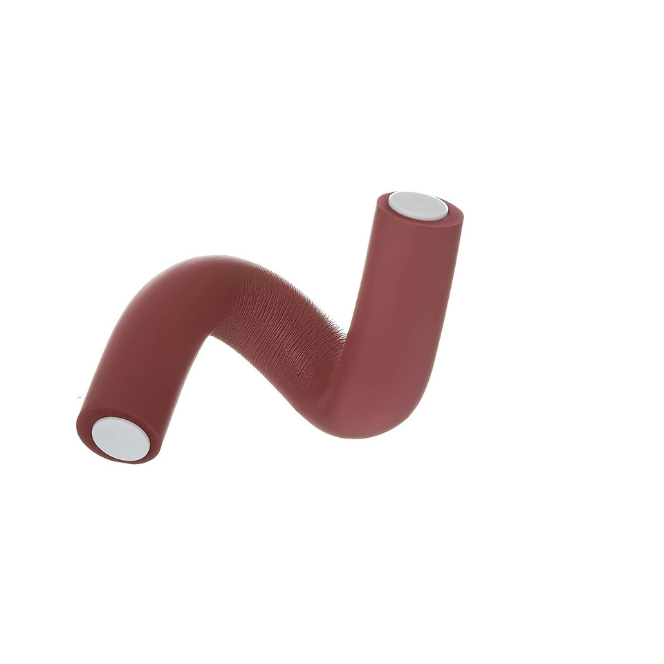 Red By Kiss Flexi Rods - Heatless Hair Curler For 90S Glamorous Bouncy Curls Beach Waves, No Slips, Sleep Styler (10" Length, 1 3/16" Diameter)