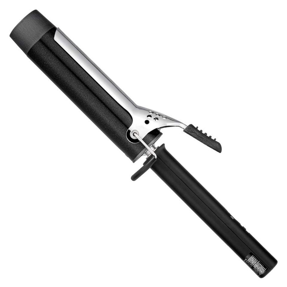 Vodana Professional Glamwave Ceramic Curling Iron, Long-Lasting Natural Curls, Instant Heat, Hair Curler, Curling Wand, Available In Usa (1.4 Inch, Black)Black1.4 Inch