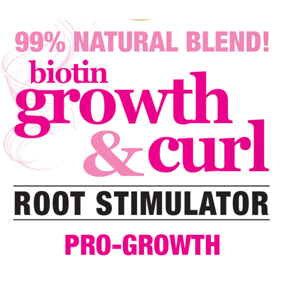 Difeel Growth & Curl Biotin Pro-Growth Root Stimulator 2.5 Oz. - Curly Hair Deep Treatment, Hair Root Treatment For Curly Hair