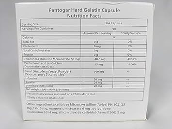 Pantogar (Pantovigar) Specific Treatment For Hair And Nails - 90 Cap