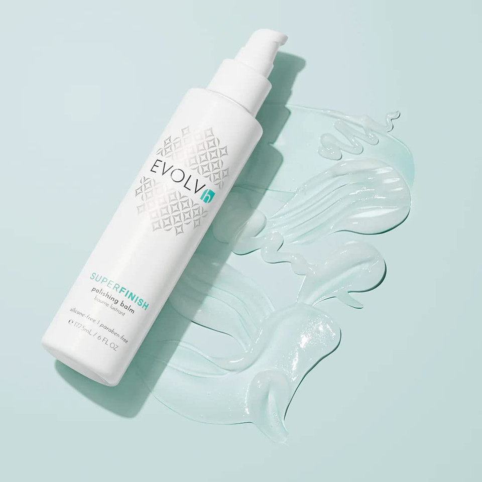 Evolvh - Natural Superfinish Polishing Balm | Vegan, Non-Toxic, Clean Hair Care (6 Fl Oz | 177.5 Ml)