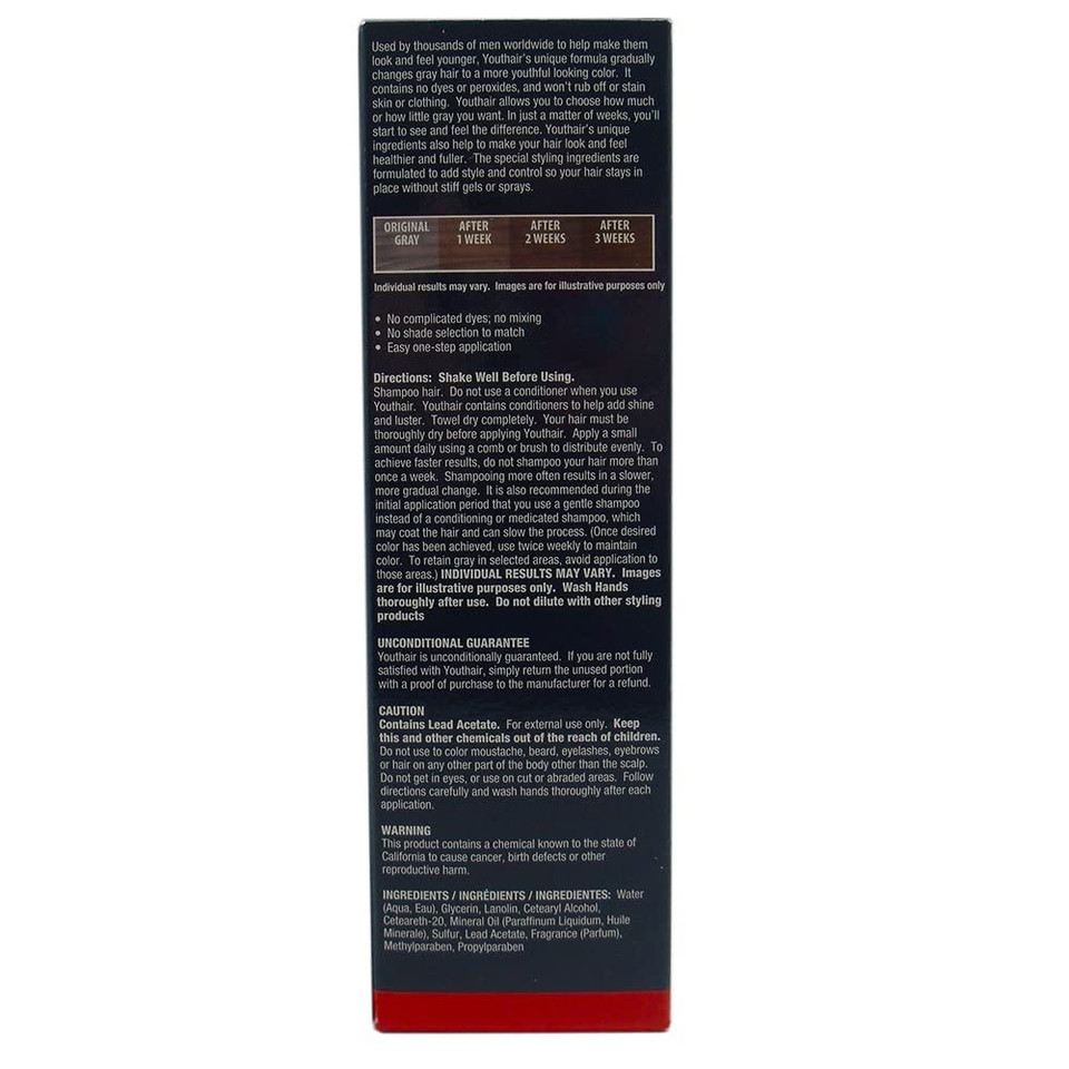 Clubman Youthair Creme Round Bottle, 8 Oz