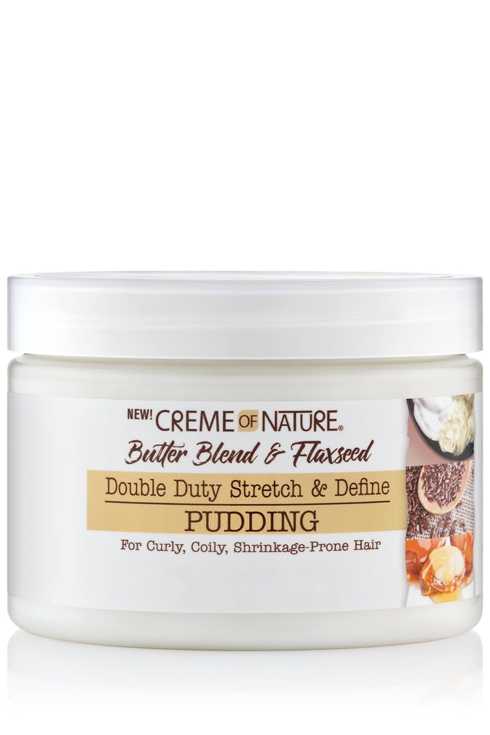 Creme Of Nature, Curl Definition Pudding, Butter Blend, Argan Oil, Flaxseed Oil, Anti Frizz, 11.5 Oz Creme Of Nature, Curl Definition Pudding, Butter Blend, Argan Oil, Flaxseed Oil, Anti Frizz, 11.5 Oz