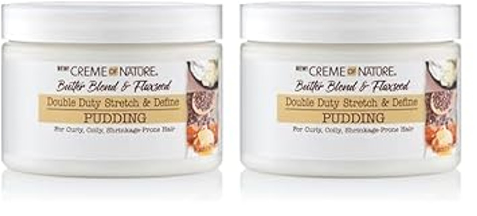 Creme Of Nature, Curl Definition Pudding, Butter Blend, Argan Oil, Flaxseed Oil, Anti Frizz, 11.5 Oz Creme Of Nature, Curl Definition Pudding, Butter Blend, Argan Oil, Flaxseed Oil, Anti Frizz, 11.5 Oz