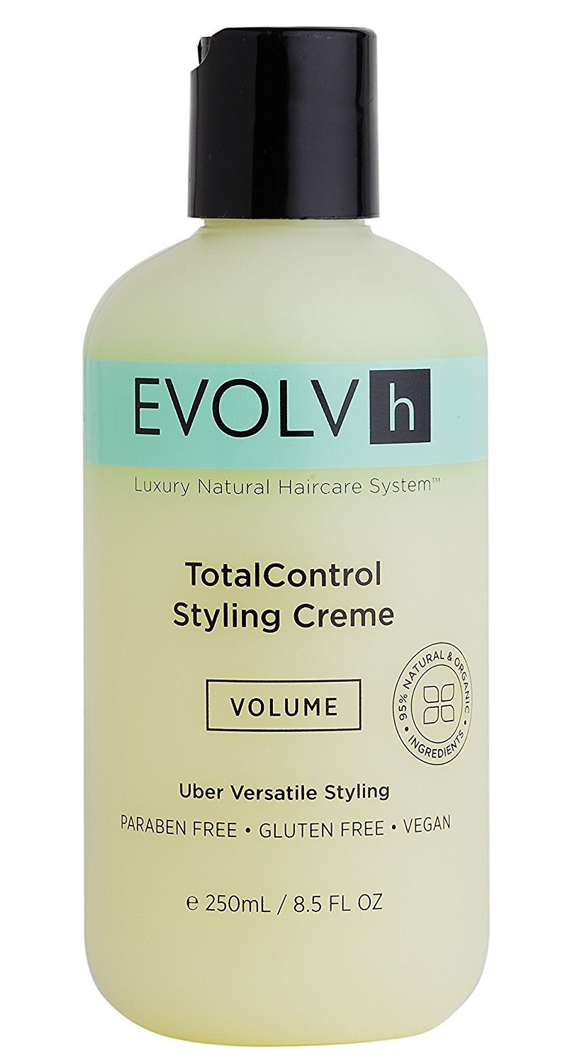 Evolvh - Natural Totalcontrol Styling Crã£Â¨Me | Vegan, Non-Toxic, Clean Hair Care (8.5 Fl Oz | 250 Ml)