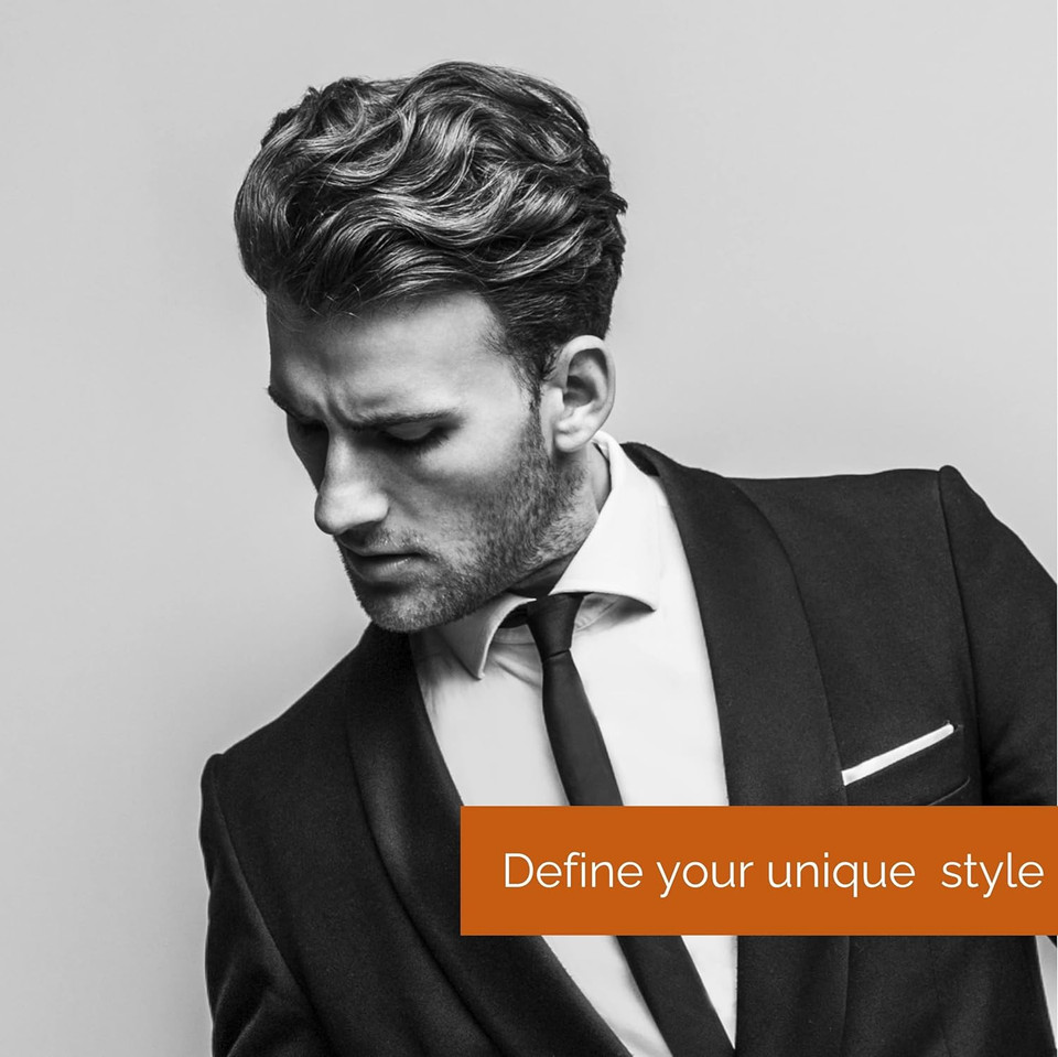 Giovanni Menã¢ÂS Hair Styling Gel, 6.8 Oz., With Ginseng And Eucalyptus, Slicks Hair, Defines Style & Controls Frizz, Provides Shine, Vegan-Friendly, Menã¢ÂS Cedarwood Collection For All Hair Types