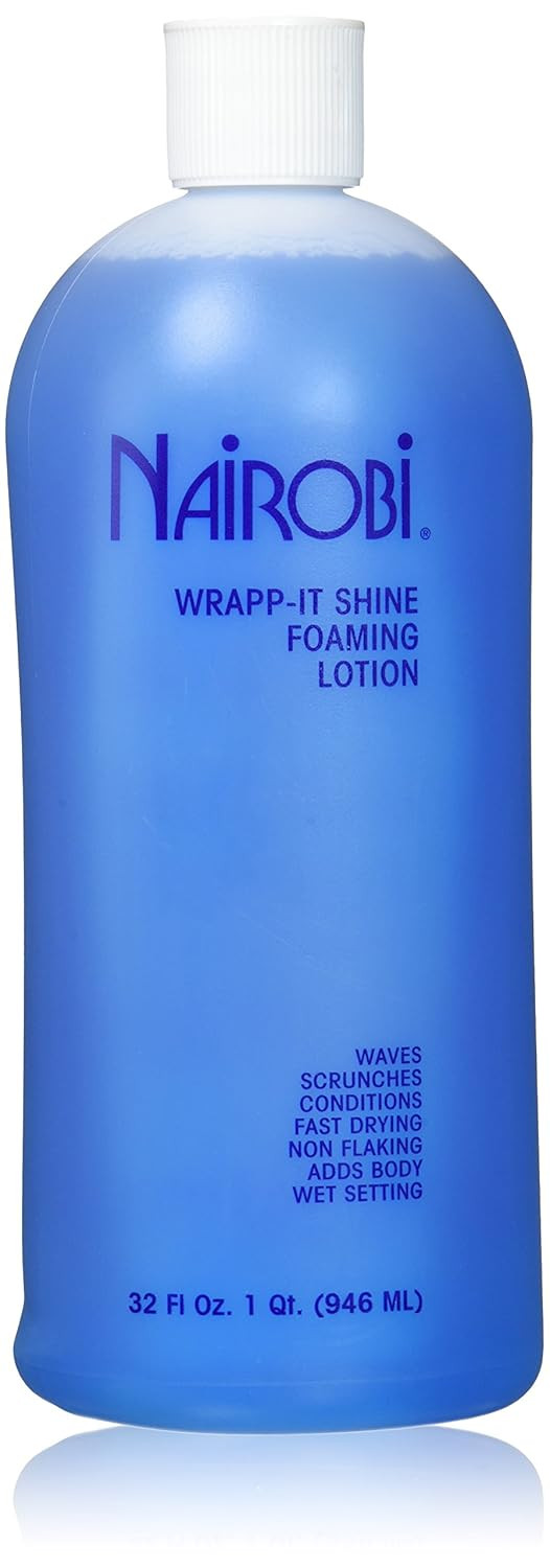Nairobi Wrapp-It Shine Foaming Lotion, 32 Ounce