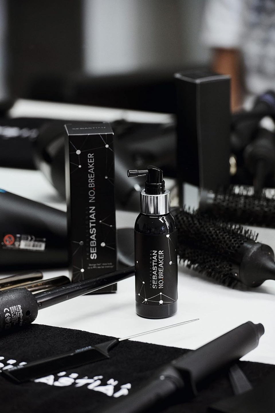 Sebastian Professional Dark Oil & No.Breaker, Lightweight Hair Oil And Hair Bonding Treatment