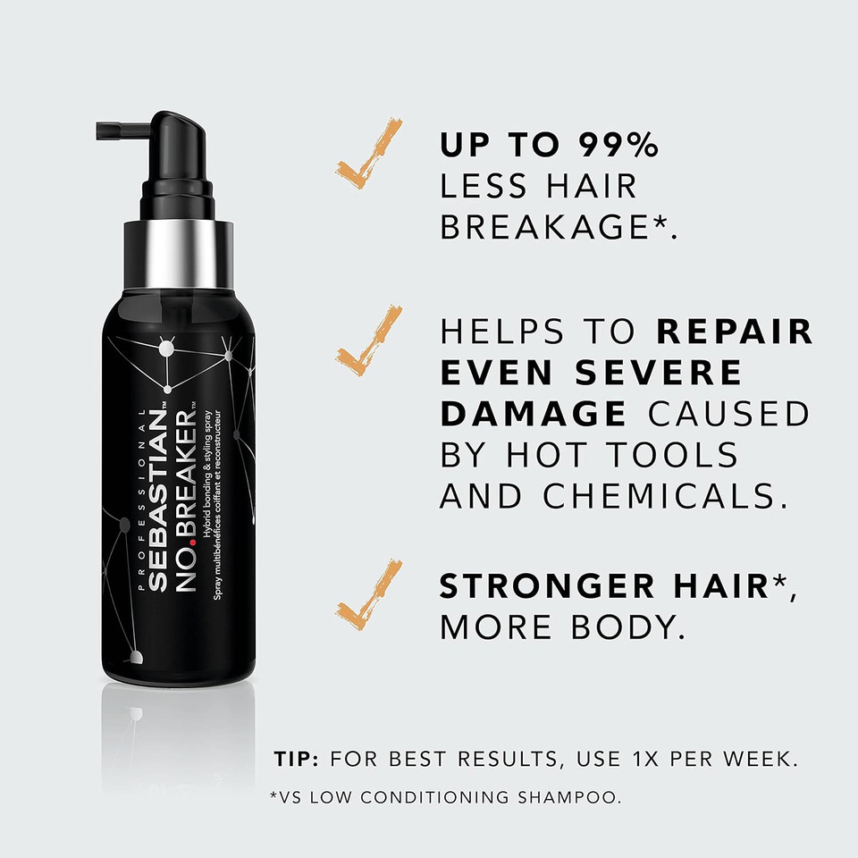 Sebastian Professional Dark Oil & No.Breaker, Lightweight Hair Oil And Hair Bonding Treatment