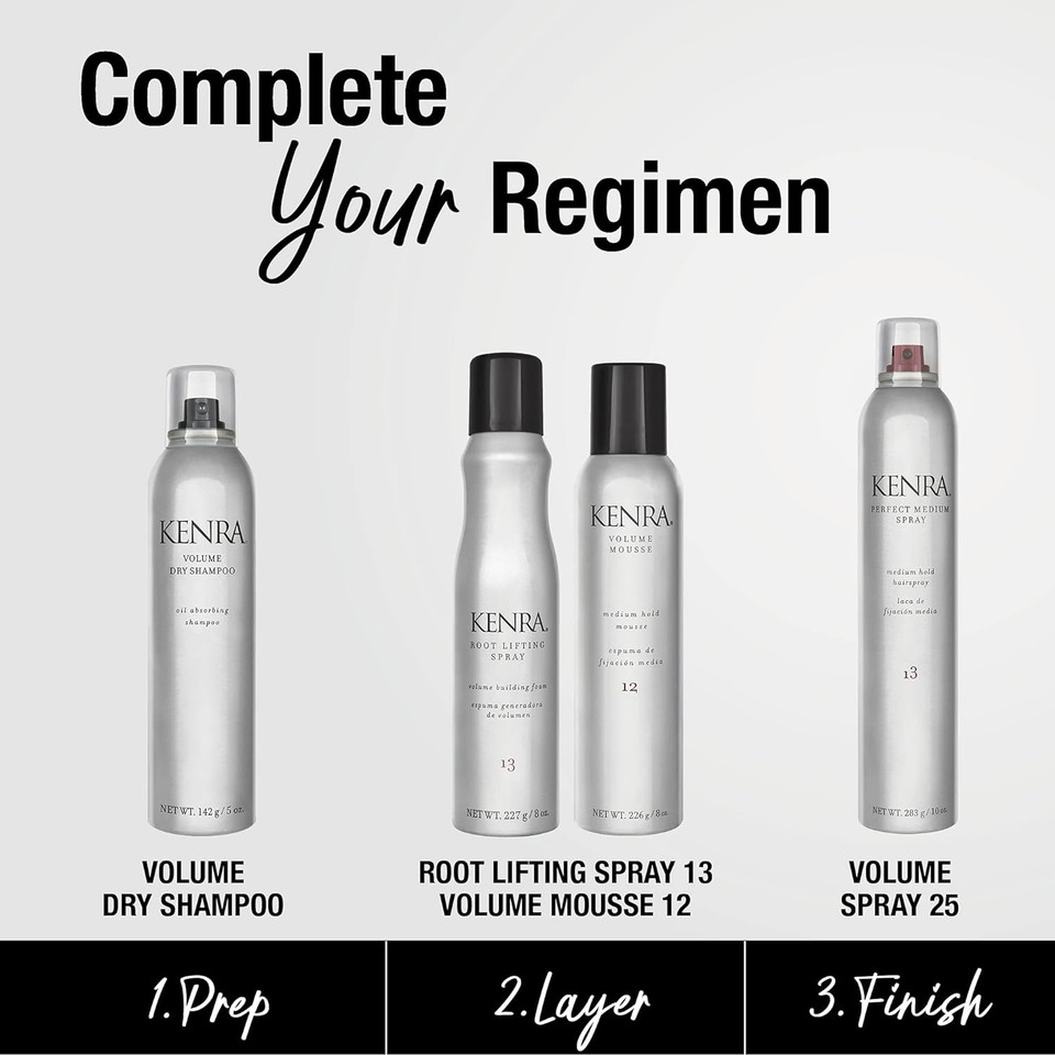 Kenra Volume Dry Shampoo | Oil Absorbing Shampoo | Translucent, Volume-Enhancing Spray | Instantly Refreshes Hair At The Root | Absorbs Oils & Impurities | All Hair Types5 Ounce (Pack Of 1)