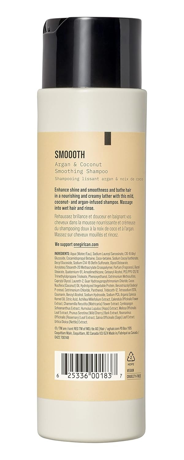 Ag Care Smoooth Coconut Smoothing Shampoo, 10 Fl Oz