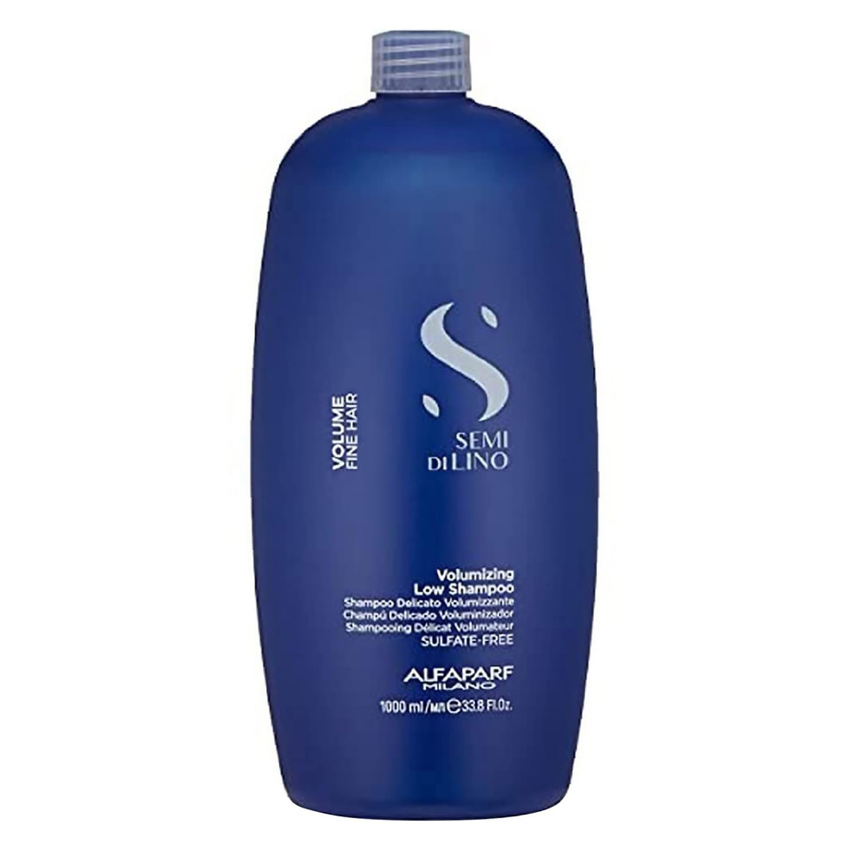 Alfaparf Milano Semi Di Lino Volume Shampoo For Fine Hair  Sulfate Free Volumizing Low Shampoo - Adds Intense Volume, Thickness And Body - Anti-Frizz - Professional Salon Quality