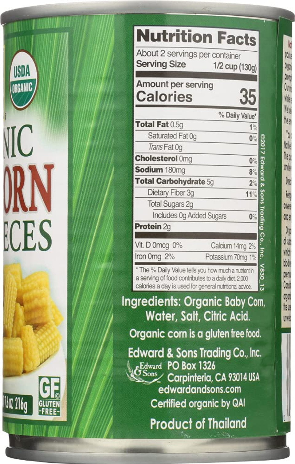 Native Forest Corn Cut Baby Org