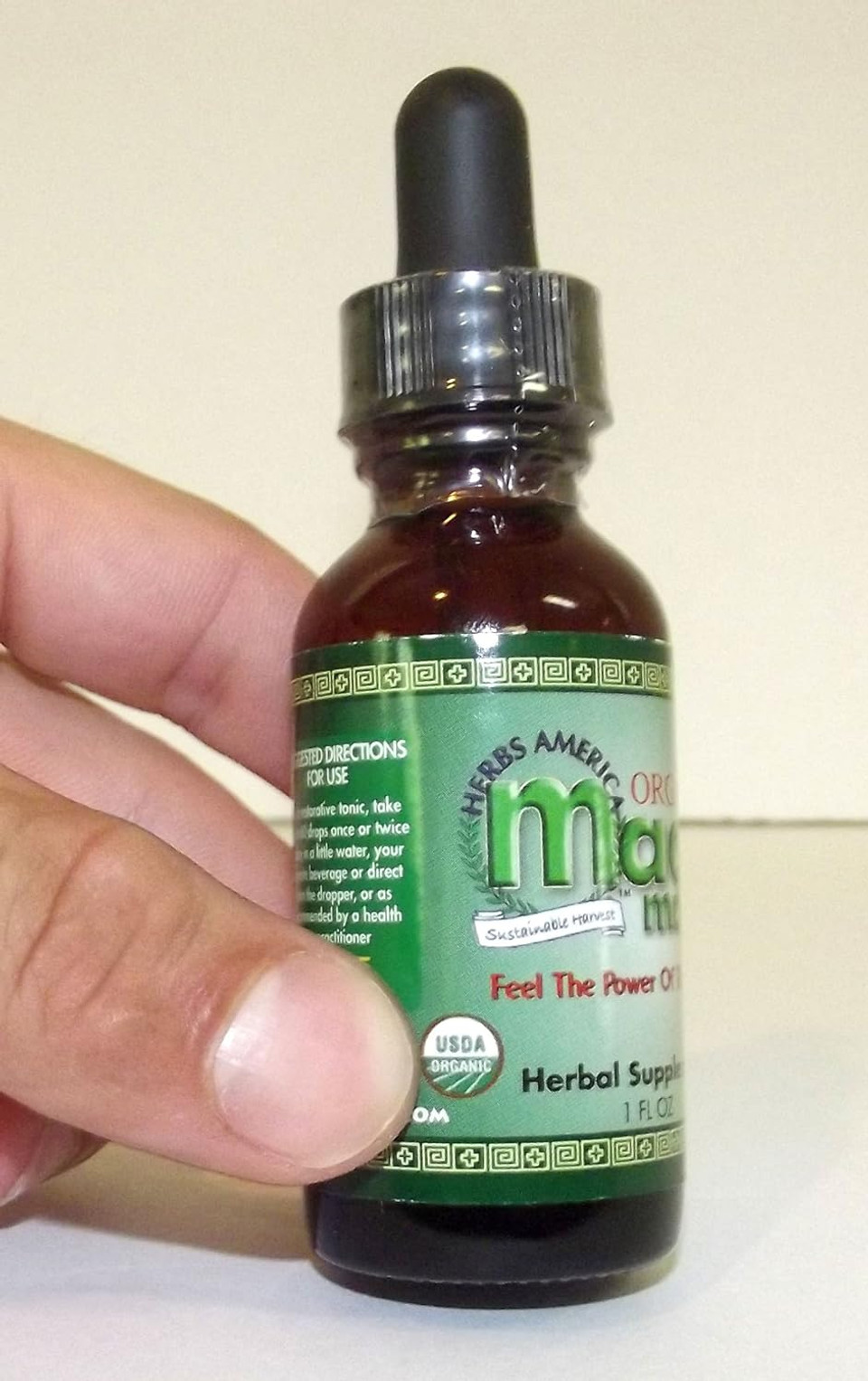 Maca Magic Herbal Gift Bundle, 1 Fl Oz Usda Organic Maca Extract And A 2.2 Lb Bag Of Pure Maca Root Powder (1 Fl Oz Glass Bottle + 2.2 Lb Resealable Bag)