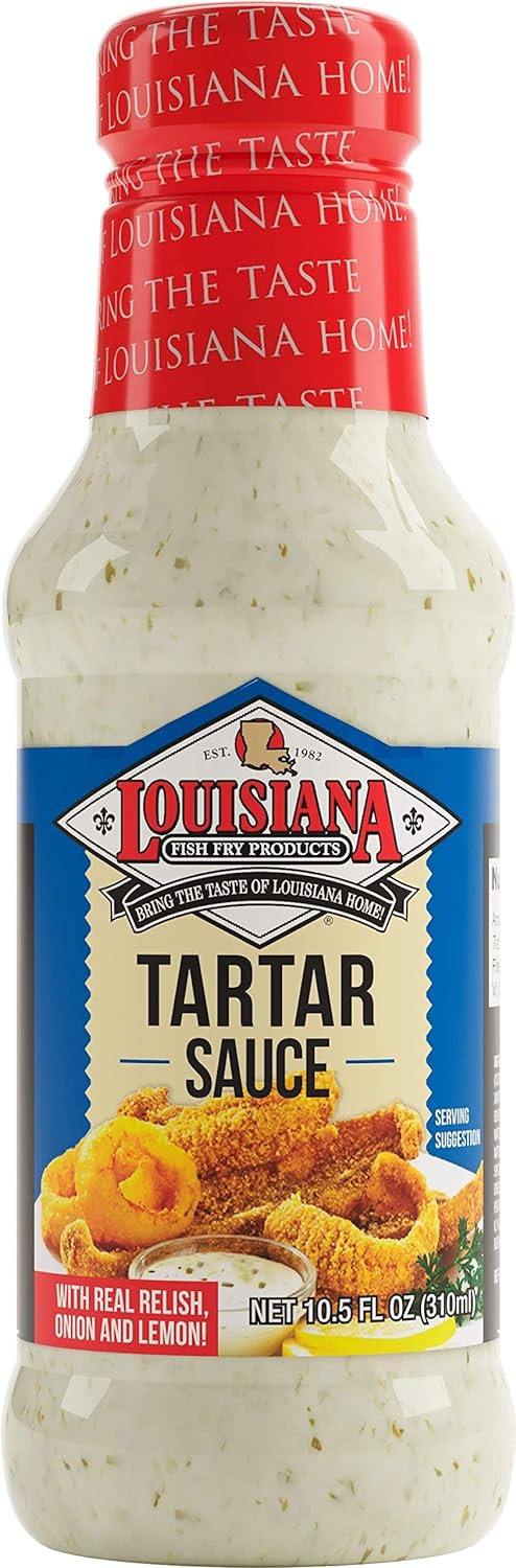Louisiana Fish Fry, Sauces Variety Gift Pack - Tartar, Cocktail, Remoulade, Garlic (Pack Of 4)4 Piece Assortment